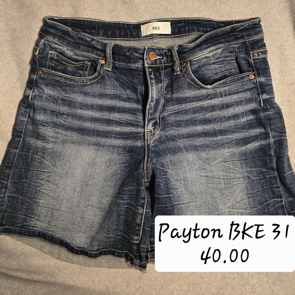 BKE Blue Denim Shorts